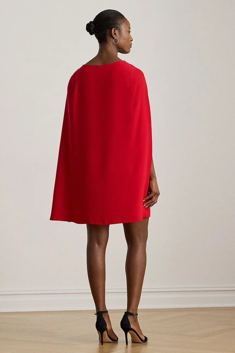 Lauren Ralph Lauren sukienka kolor czerwony mini dopasowana 253980921 - zdjęcie produktu nr 2