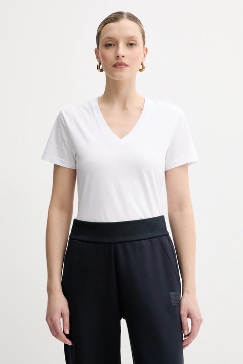 Armani Exchange kurtka jeansowa kolor granatowy przejściowa XW000556 AF12844 - zdjęcie produktu nr 1