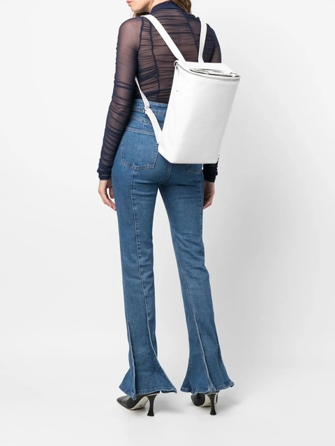 Diesel 1DR leather backpack - White - zdjęcie produktu nr 2