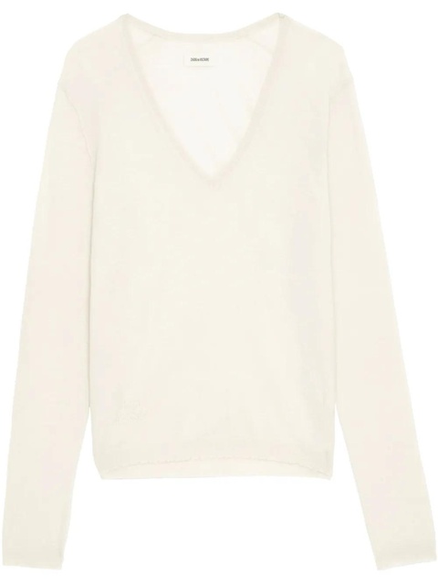 Zadig&Voltaire Rivy sweater - White - zdjęcie produktu nr 1