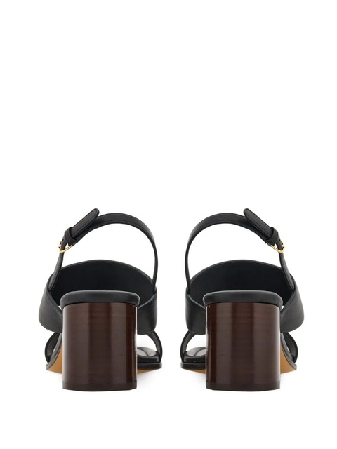 Ferragamo 55mm Gancini-buckle leather sandals - Black - zdjęcie produktu nr 2