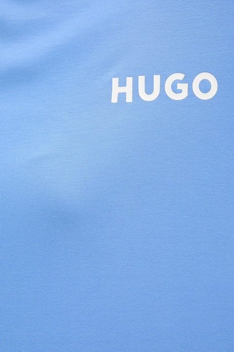 HUGO t-shirt lounge kolor niebieski 50490707 - zdjęcie produktu nr 2