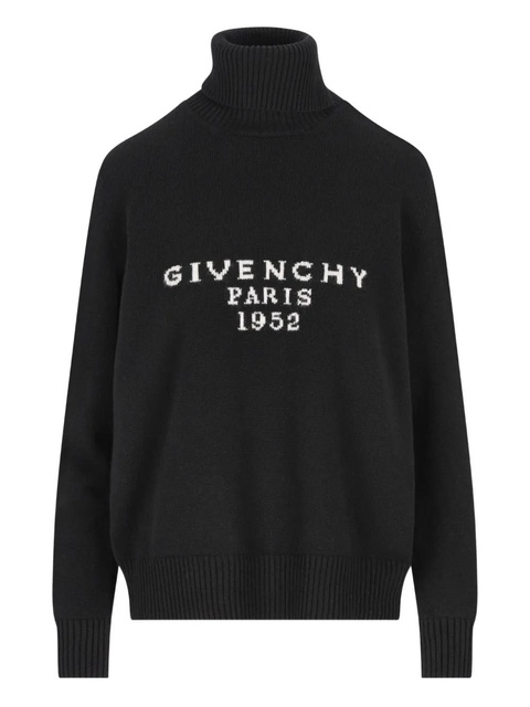 Givenchy logo-detail turtleneck sweater - Black - zdjęcie produktu nr 1