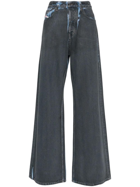Diesel 1996 D-Sire low-rise straight-leg jeans - Grey - zdjęcie produktu nr 1