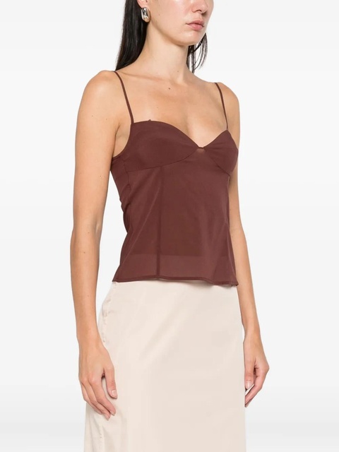 St. Agni strapless top - Brown - zdjęcie produktu nr 2