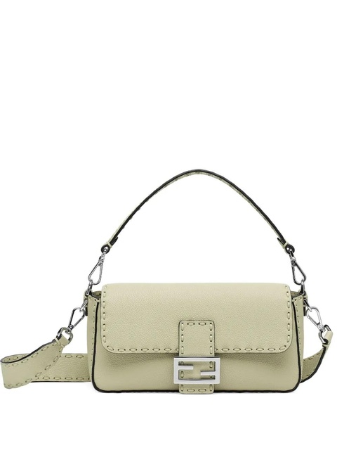 FENDI medium Baguette Selleria shoulder bag - Green - zdjęcie produktu nr 1