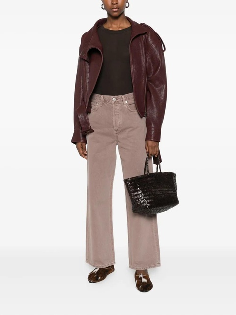 AGOLDE five-pocket trousers - Brown - zdjęcie produktu nr 1