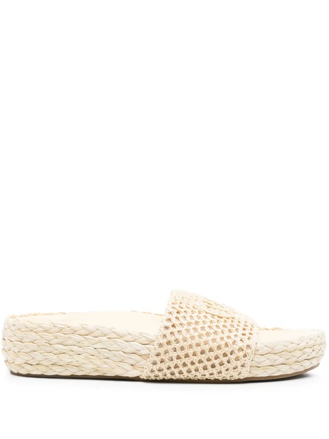 Chloé Isla slides - Neutrals - zdjęcie produktu nr 1