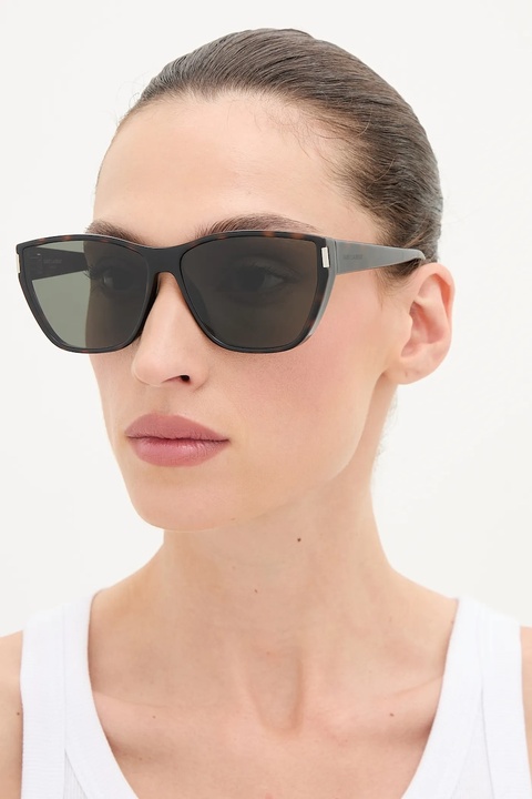 Saint Laurent okulary przeciwsłoneczne damskie kolor pomarańczowy SL 758 - zdjęcie produktu nr 1
