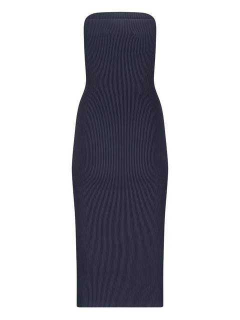 Max Mara ribbed strapless midi dress - Blue - zdjęcie produktu nr 1