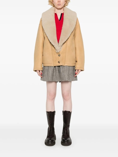 Golden Goose leather jacket - Neutrals - zdjęcie produktu nr 2