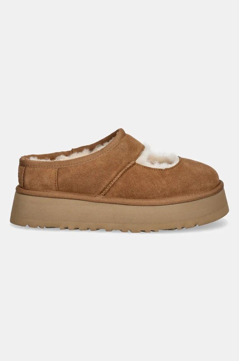 UGG kapcie zamszowe Bea Mary Jane kolor brązowy 1167612-CHE - zdjęcie produktu nr 2