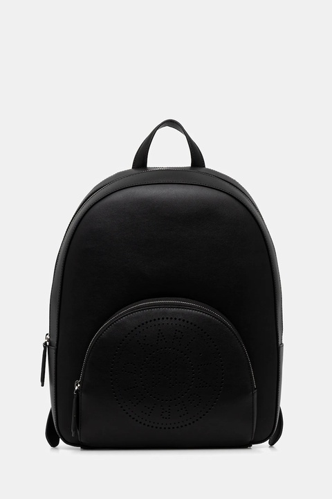 Karl Lagerfeld plecak K/CIRCLE damski kolor czarny duży gładki B1W30073 - zdjęcie produktu nr 1