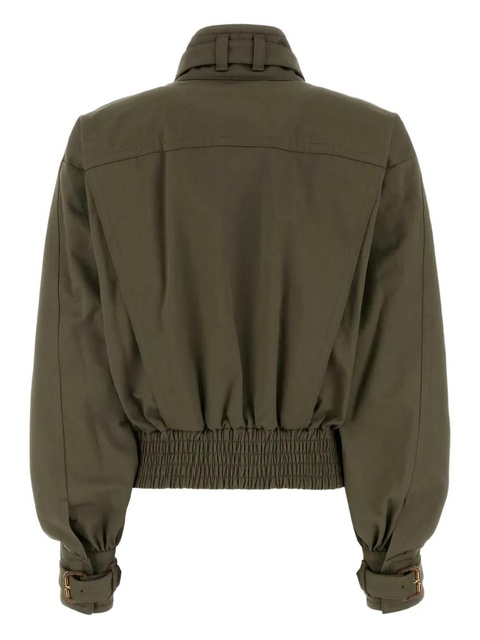 ZIMMERMANN cotton hypnotic bomber jacket - Green - zdjęcie produktu nr 1