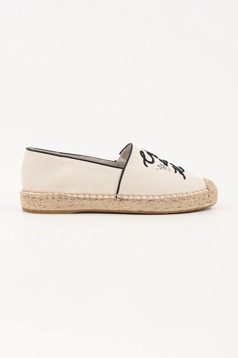 Karl Lagerfeld espadryle KAMINI DUO kolor beżowy KL81125 - zdjęcie produktu nr 1