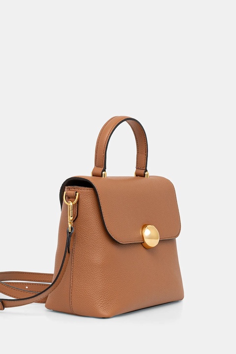 Furla torebka skórzana Moonlight S kolor brązowy WB01882 BX3036 RY000 - zdjęcie produktu nr 2