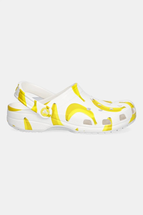 Crocs klapki Classic Fresh Fruits Clog damskie kolor biały 211008 - zdjęcie produktu nr 2