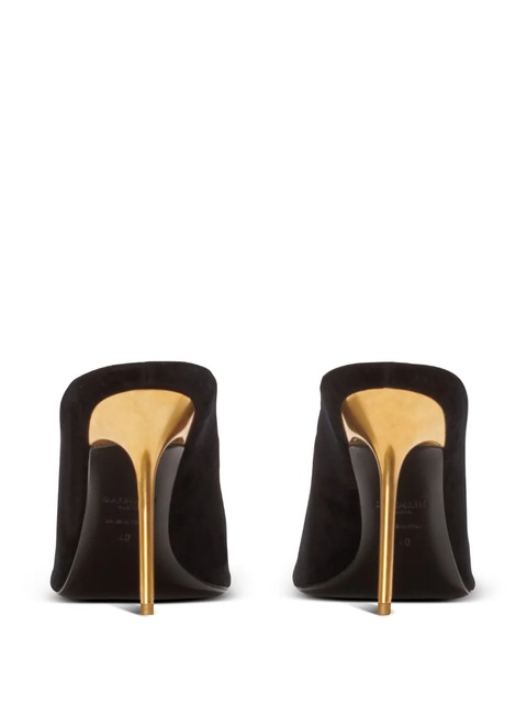 Balmain 95mm Ruby mules - Black - zdjęcie produktu nr 2