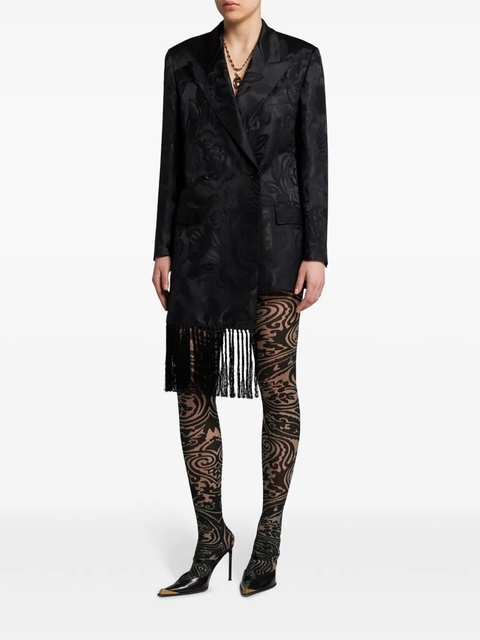 ETRO Paisley Tattoo tights - Black - zdjęcie produktu nr 2