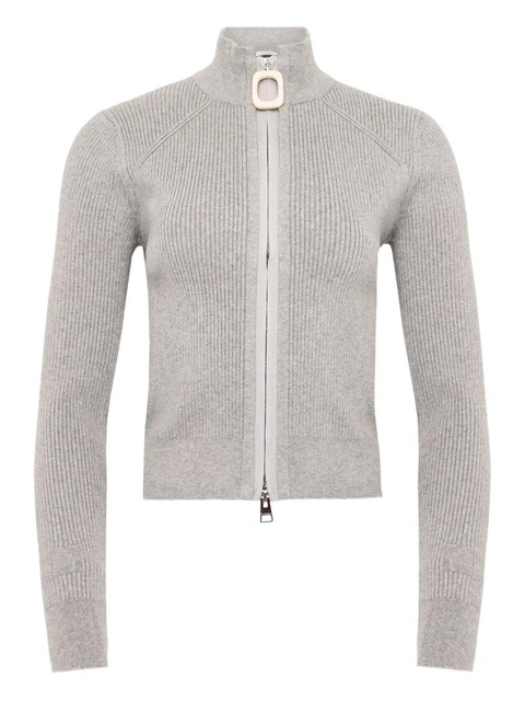 JW Anderson zip-up cardigan - Grey - zdjęcie produktu nr 1