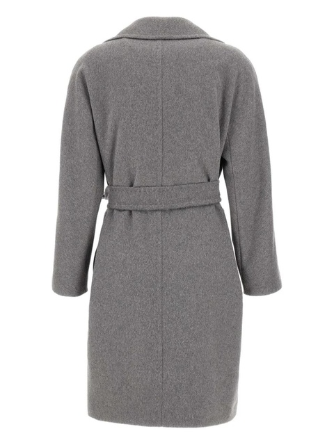 Max Mara Astro belted double-breasted coat - Grey - zdjęcie produktu nr 2