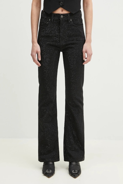 Fiorucci jeansy Rhinestone Flared damskie high waist U02SPDJE083DN01DN05 - zdjęcie produktu nr 1