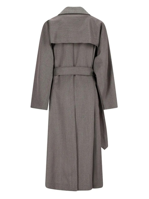 The Row Rhydian belted double-breasted coat - Brown - zdjęcie produktu nr 2