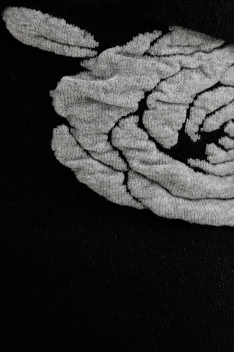 Gestuz spódnica z domieszką wełny kolor czarny mini ołówkowa 10910595 - zdjęcie produktu nr 1