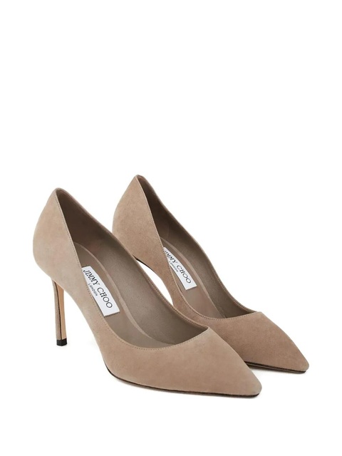 Jimmy Choo 85mm Romy pointed pumps - Brown - zdjęcie produktu nr 2