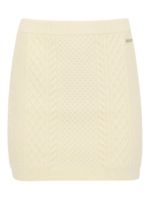 JW Anderson cable-knit mini skirt - Neutrals - zdjęcie produktu nr 2