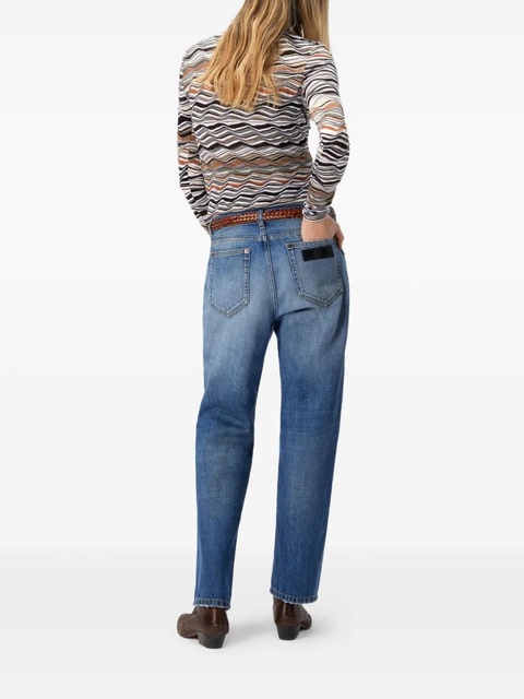 Missoni high-waisted flared-leg jeans - Blue - zdjęcie produktu nr 2