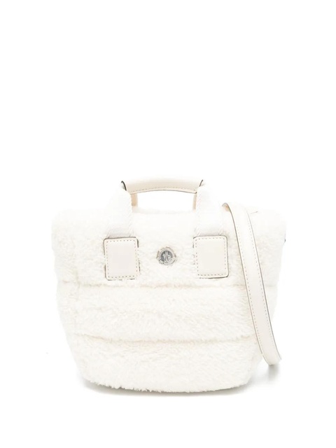 Moncler mini Caradoc tote bag - White - zdjęcie produktu nr 1