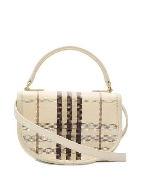 Burberry check-pattern mini bag - Neutrals - zdjęcie produktu nr 2