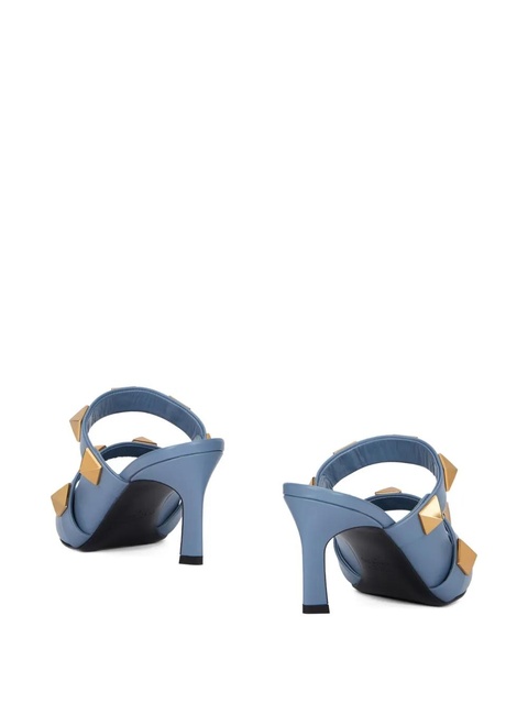 Valentino Garavani studded-strap mules - Blue - zdjęcie produktu nr 2