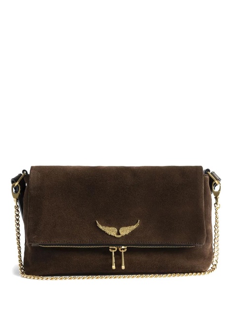 Zadig&Voltaire Rocky II wings-detail chain-strap satchel bag - Brown - zdjęcie produktu nr 1