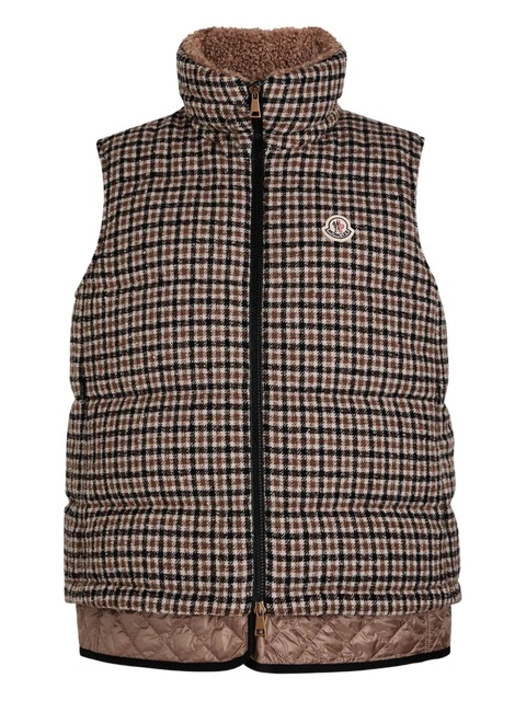 Moncler Touvet gilet - Brown - zdjęcie produktu nr 1