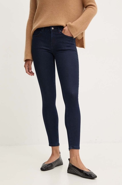 MAX&Co. jeansy damskie kolor granatowy 2428186054200 - zdjęcie produktu nr 1