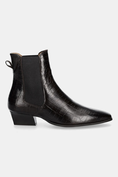 Gant sztyblety skórzane Bassotte damskie kolor brązowy na słupku 31551148 - zdjęcie produktu nr 2