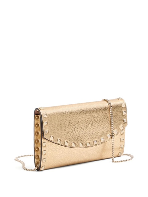 Valentino Garavani studded leather crossbody bag - Gold - zdjęcie produktu nr 2