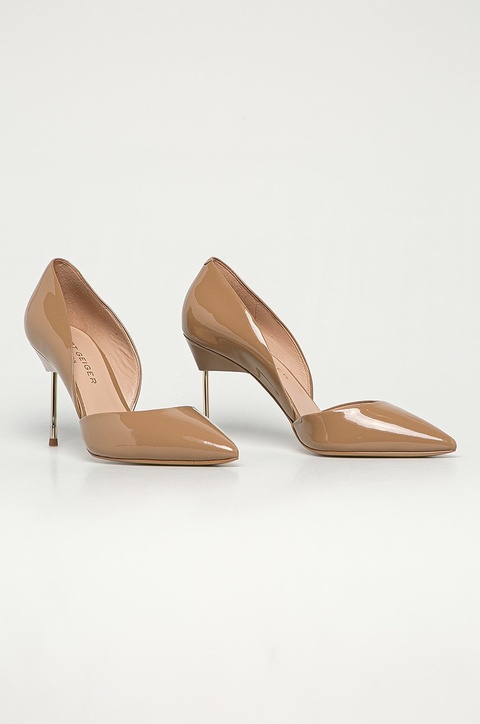 Kurt Geiger London - Szpilki skórzane Bond 90 1772724309 - zdjęcie produktu nr 2