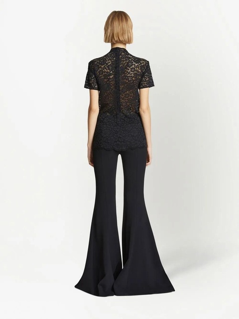 Proenza Schouler stretch lace top - Black - zdjęcie produktu nr 2