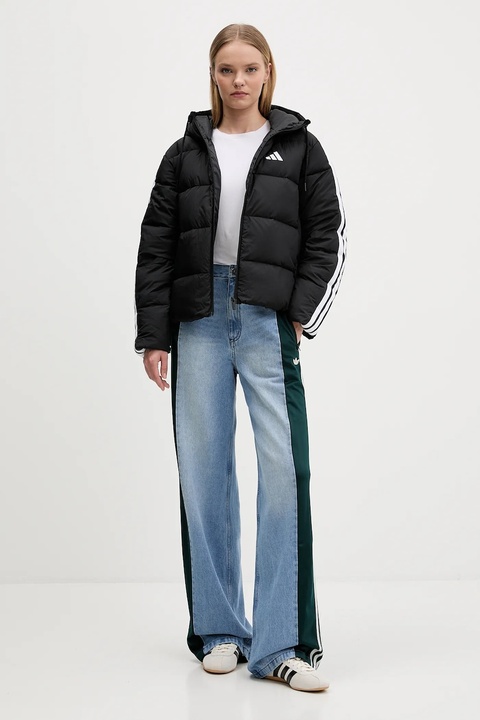 adidas kurtka puchowa Essentials Climawarm kolor czarny zimowa JW3429 - zdjęcie produktu nr 2