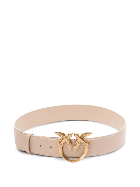 PINKO buckle leather belt - Neutrals - zdjęcie produktu nr 1