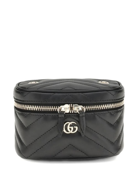 Gucci quilted leather makeup bag - Black - zdjęcie produktu nr 1