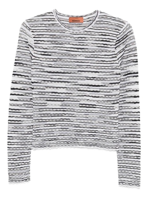 Missoni striped sweater - White - zdjęcie produktu nr 1
