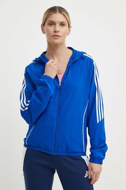 adidas Performance kurtka treningowa Tiro 24 kolor niebieski przejściowa IM8804 - zdjęcie produktu nr 1