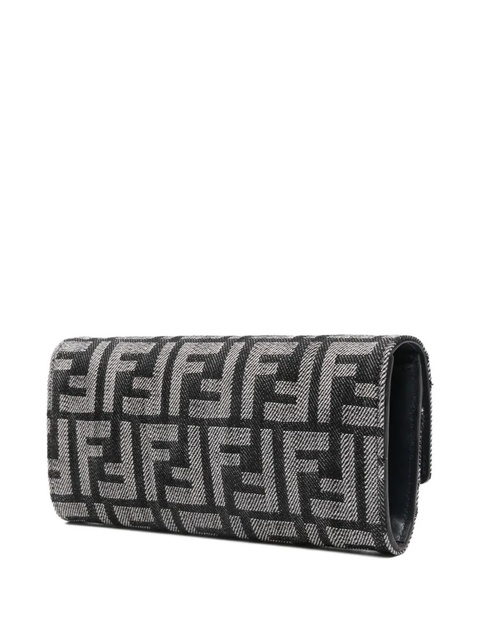 FENDI Baguette Continental cross body bag - Blue - zdjęcie produktu nr 1