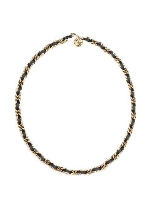 ETRO leather-chain belt - Black - zdjęcie produktu nr 1