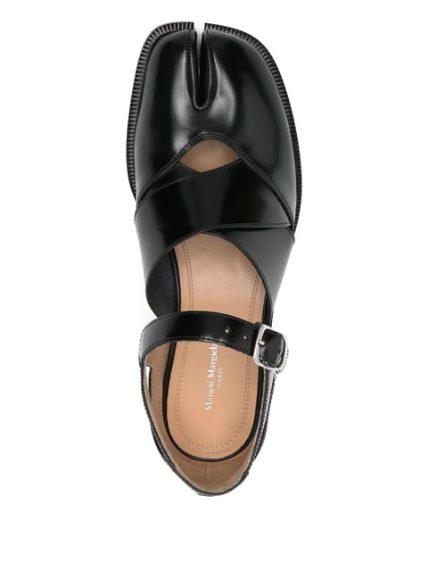 Maison Margiela Tabi-toe buckle pumps - Black - zdjęcie produktu nr 1