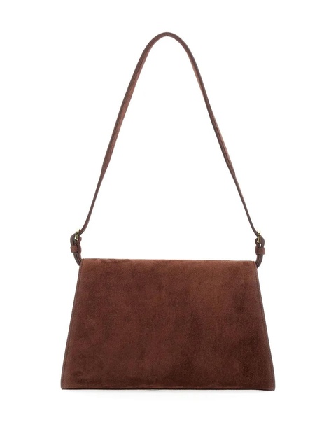 Savette Symmetry suede shoulder bag - Brown - zdjęcie produktu nr 2